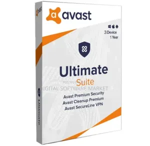 Avast Ultimate 3 Devices 1 Year Latest Version +Free Updates