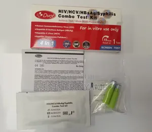 Hiv, Syphilis, Hepatitis B and Hepatitis C Combo Test Kit
