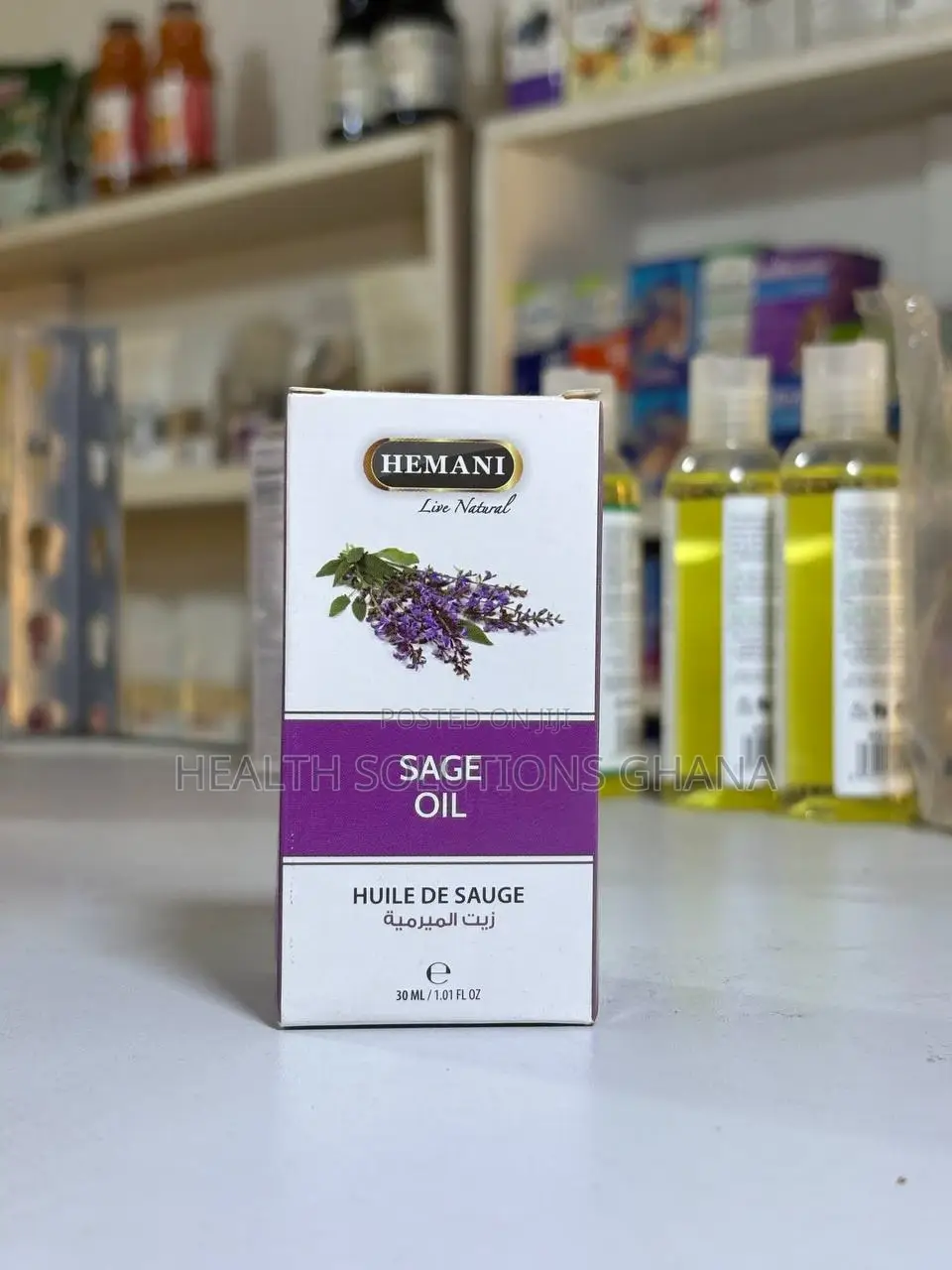 Natural Sage Oil-30ml