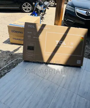 Elegant Black TCL 50 Inch HDR Smart Television 