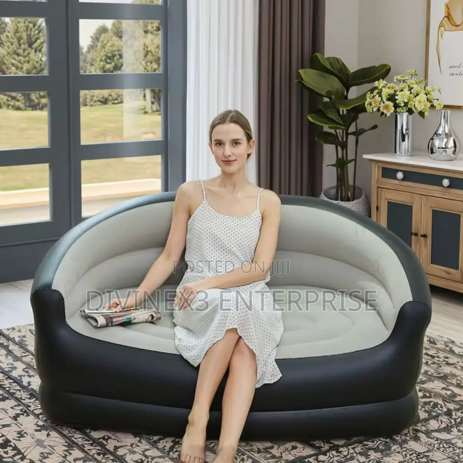 2 in 1 Inflatable Sofa