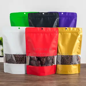 Plastic Window Pouches- Multiple Sizes Available