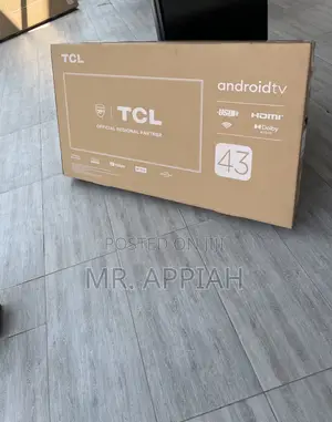 43 Inch HDR Smart Screen TCL Television(Black) 