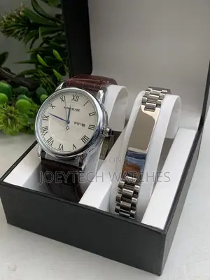 Montblanc Men Leather Watch Set