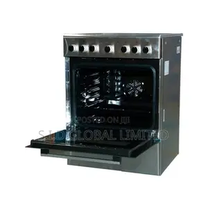 Midea Silver 4 Hobs 60 X 60 Cm Electric Gas Cooker