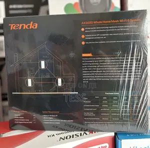 Tenda Ex12(3-Pack) Ax3000 Mesh Wifi 6 System Nova