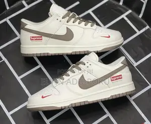 Nike Supreme Sb Dunk Low  “ Beige “