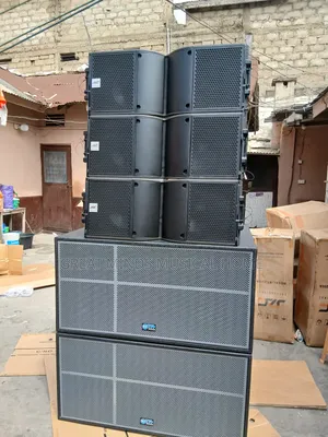 Jac 12 Inches Line Arrays and RCF Double Bass Full Set
