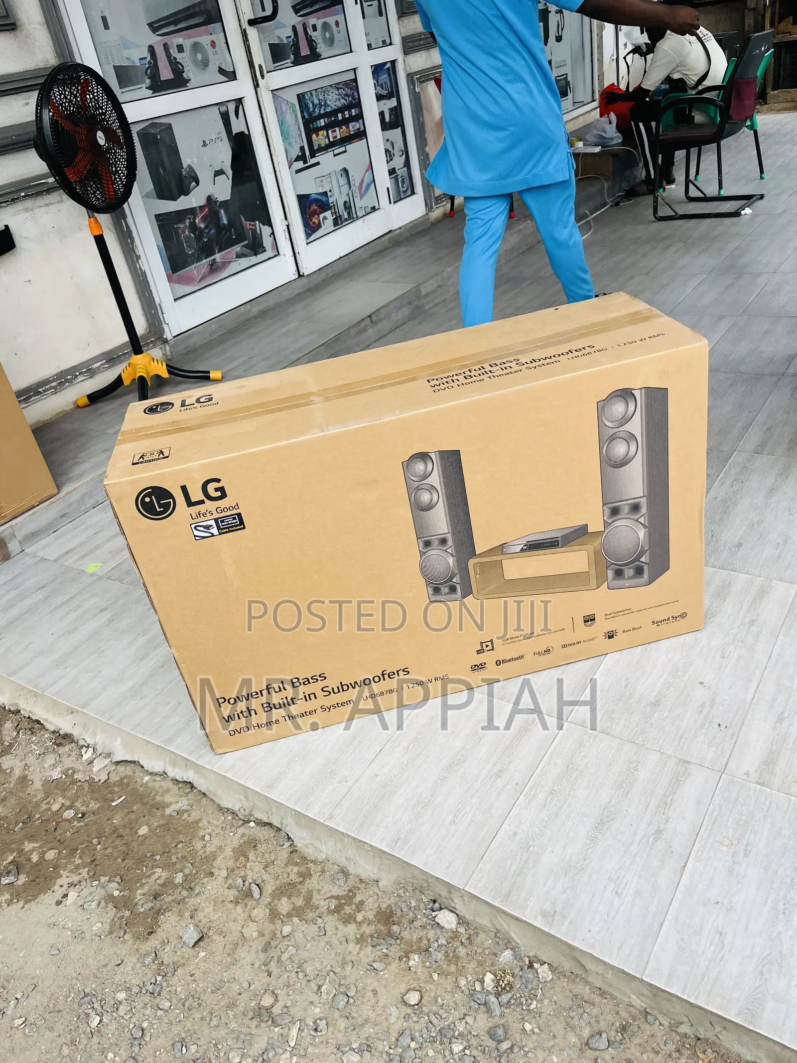 Affordable Lg Lhd687bg 4.2channel Home Theater(1250watt)