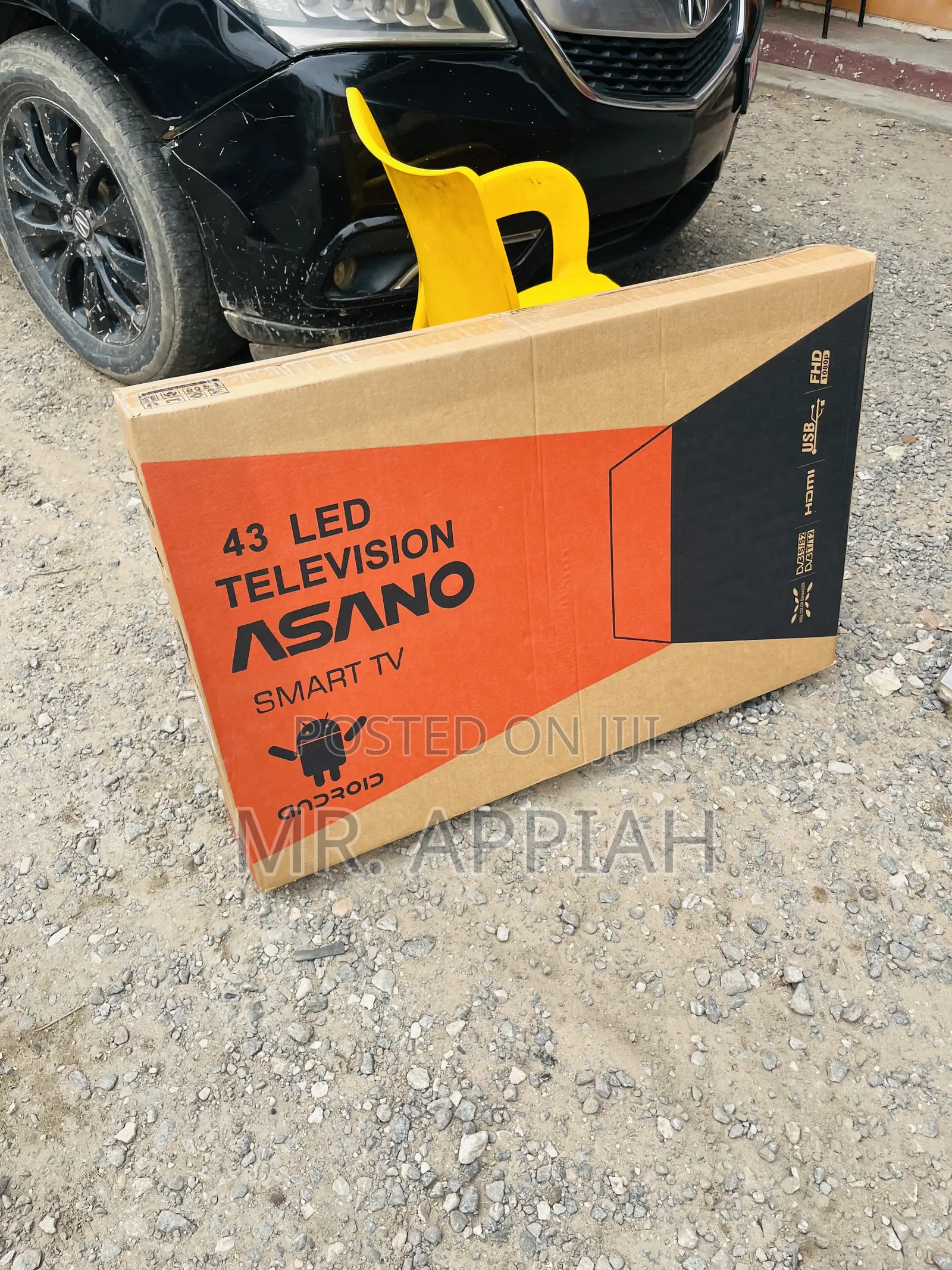 Beautiful Made Asano 43 Inch FHD Smart Television 
