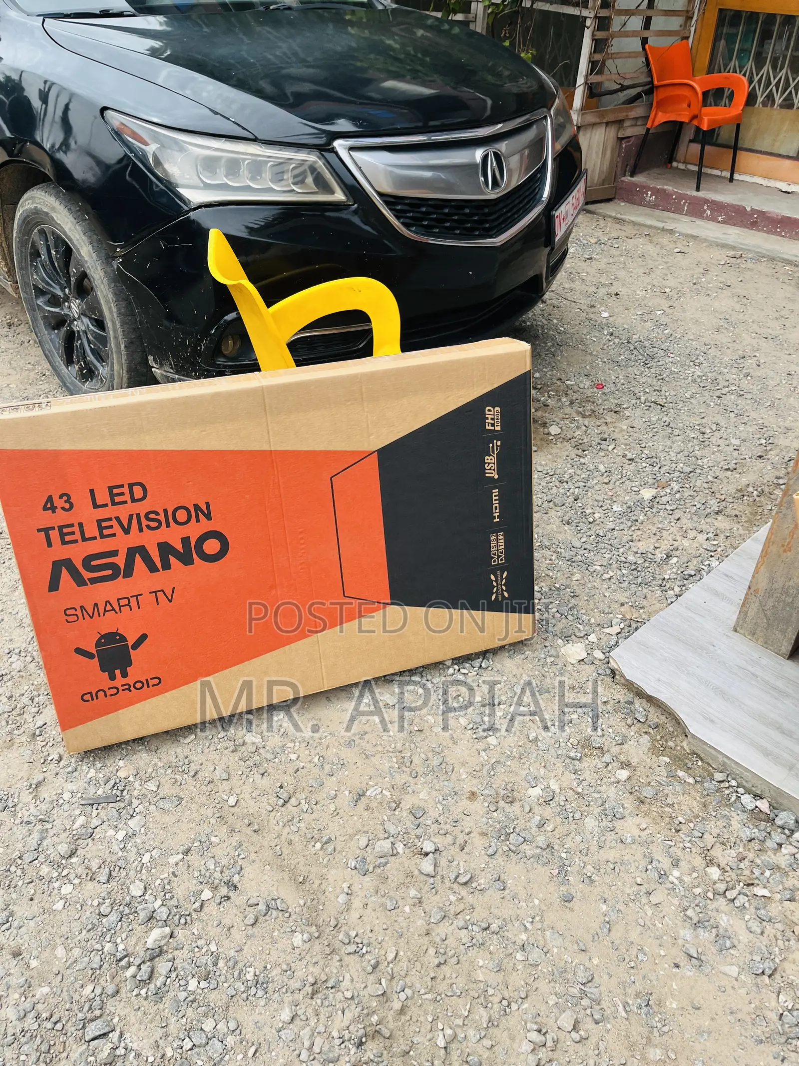 Beautiful Made Asano 43 Inch FHD Smart Television 