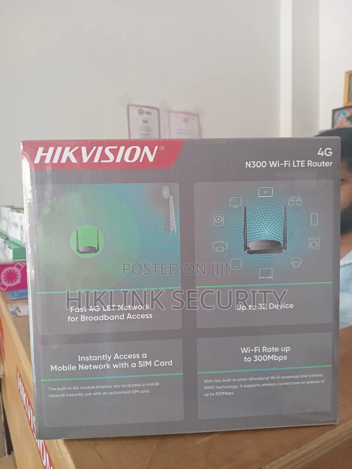 Hikvision 4g Router N300