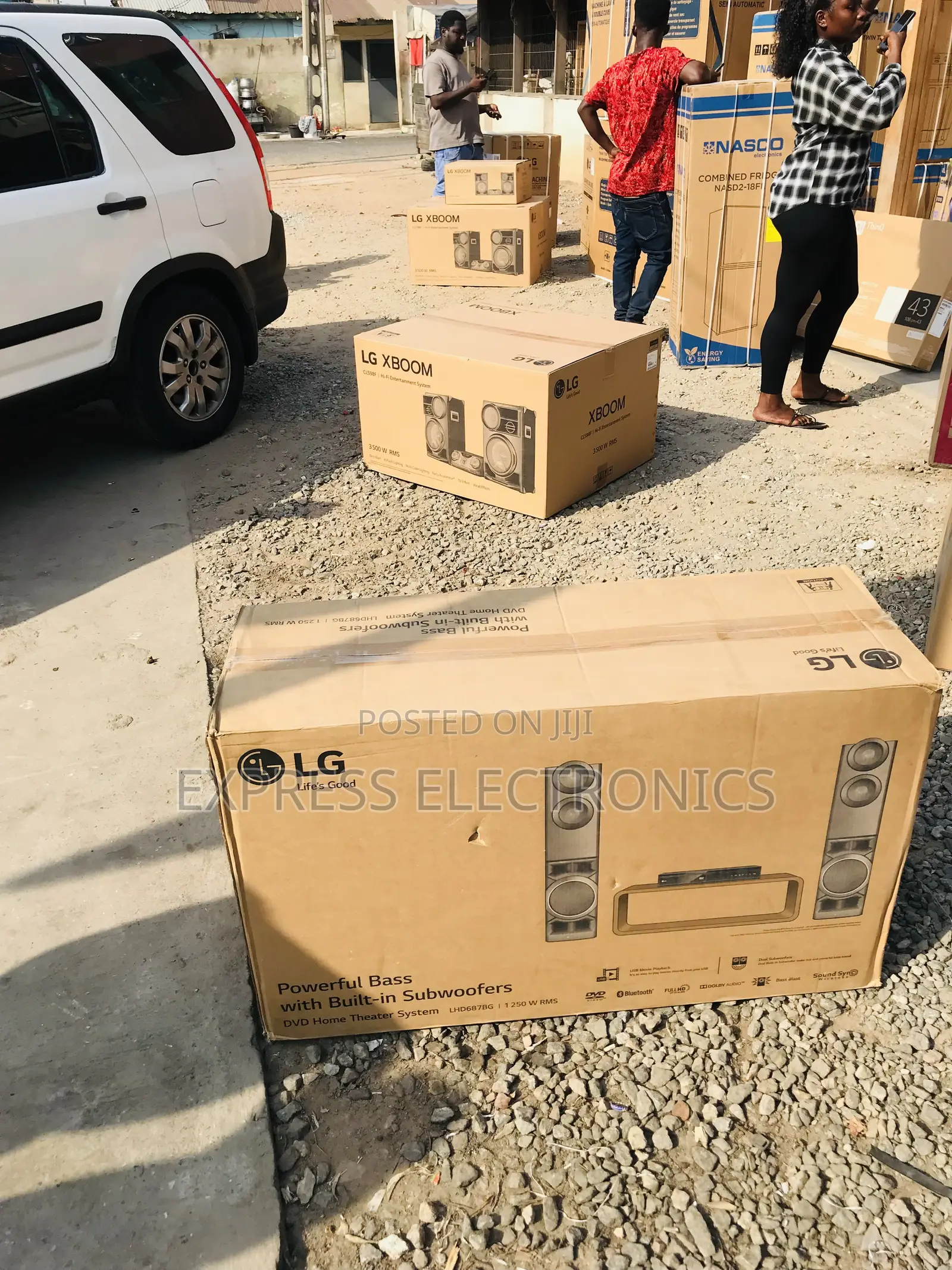 Grab the Best Lg Sound System LHD 687bg. 1250 Watts.