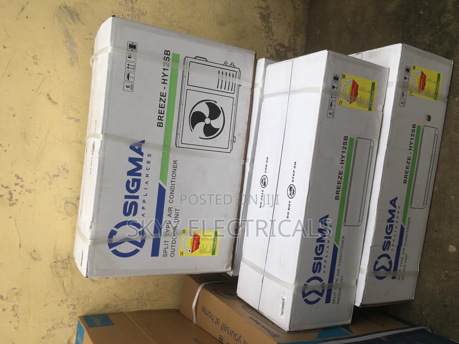1.5hp Of Sigma Split Ac R410 Gas