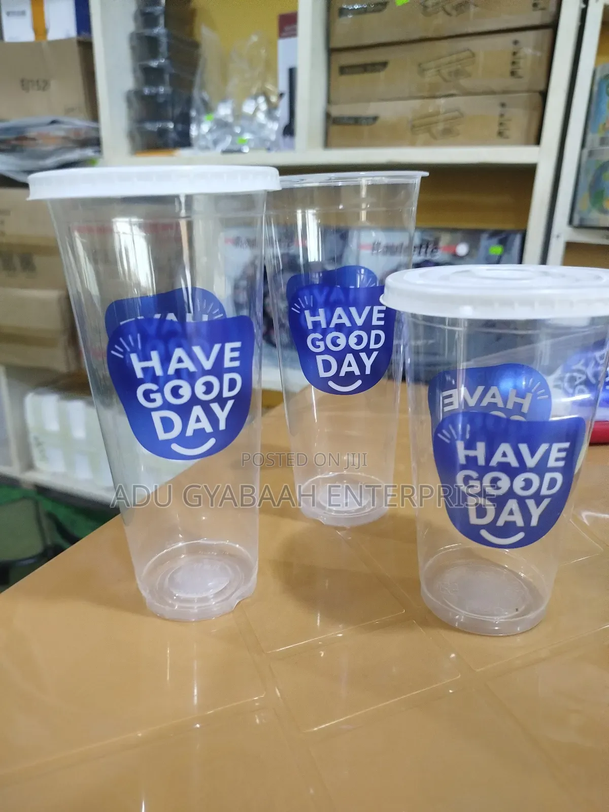 Disposable Cups + Flat Caps (Pp)