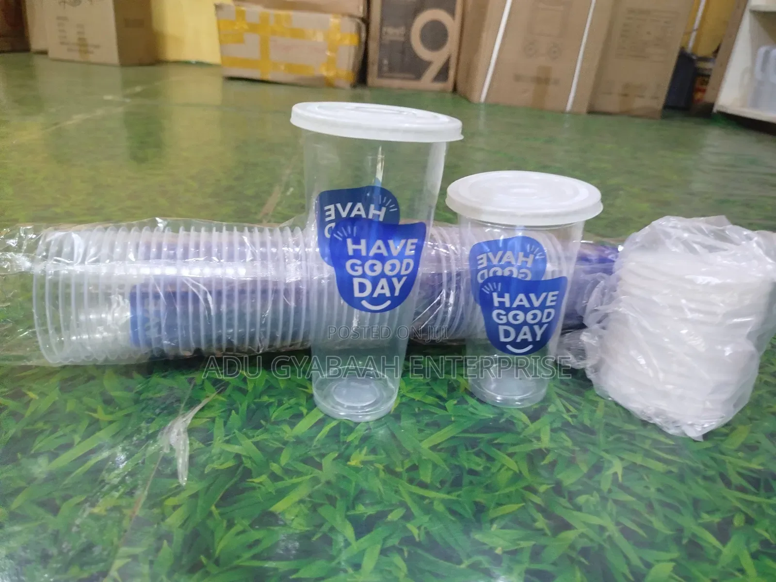 Disposable Cups + Flat Caps (Pp)