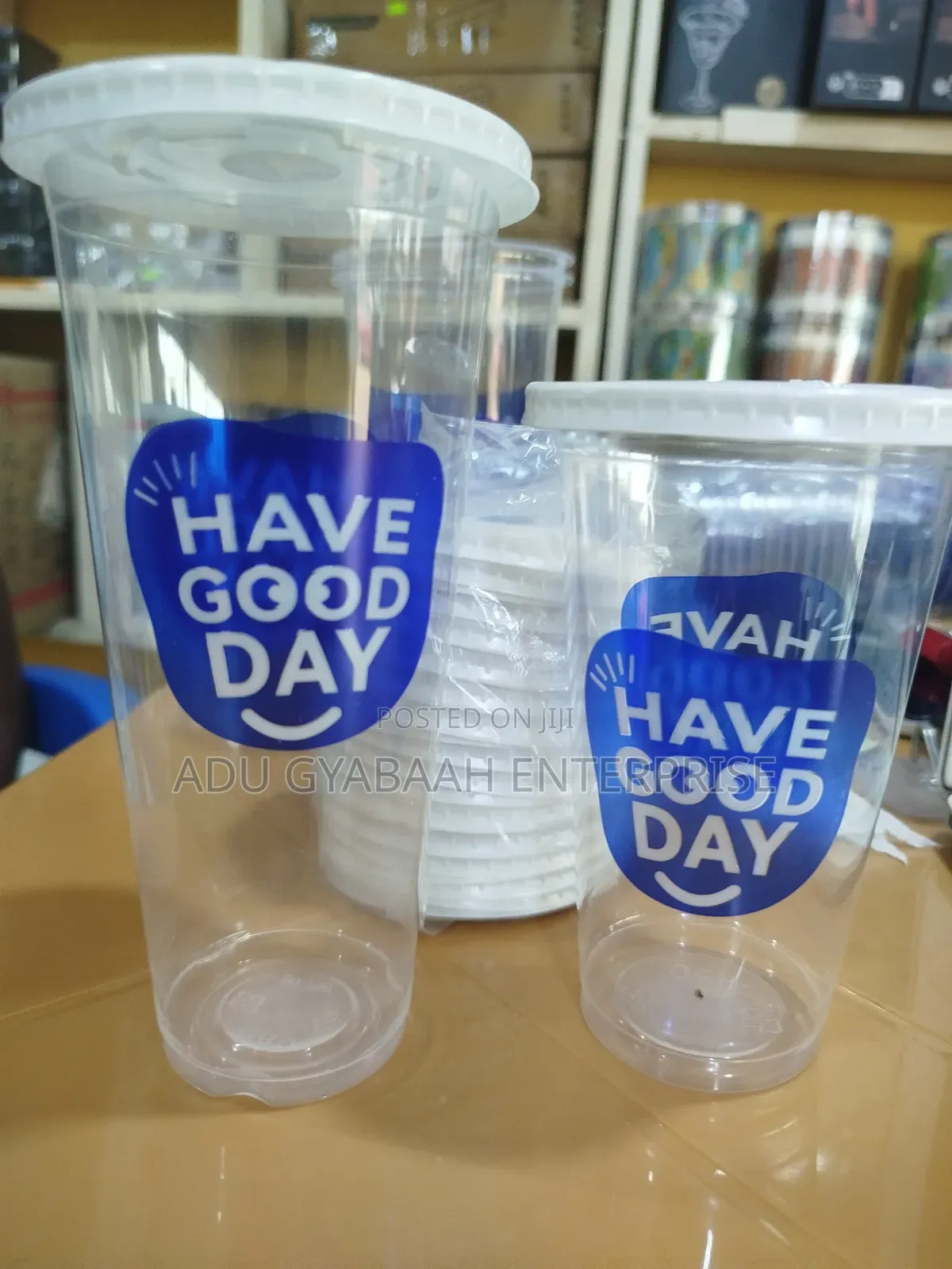 Disposable Cups + Flat Caps (Pp)