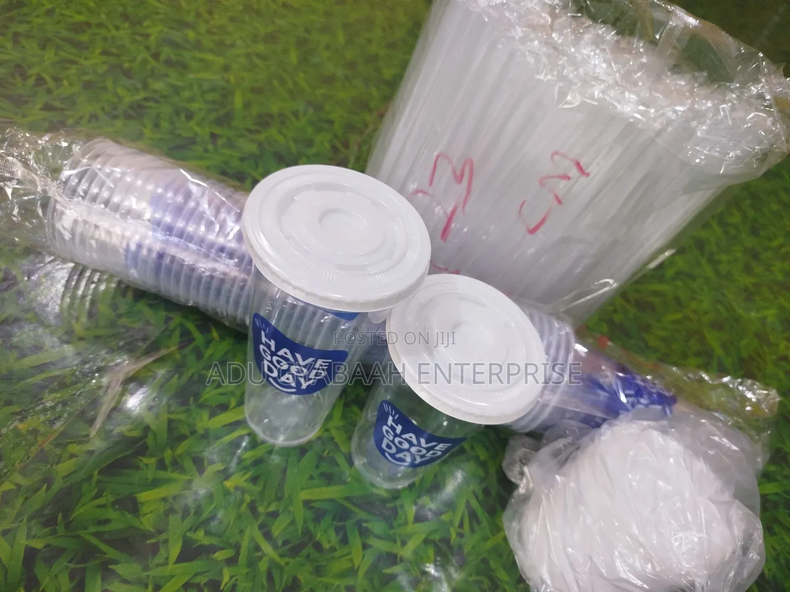Disposable Cups + Flat Caps (Pp)