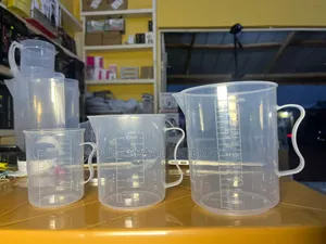 Measuring Cups With Engraved Numbers