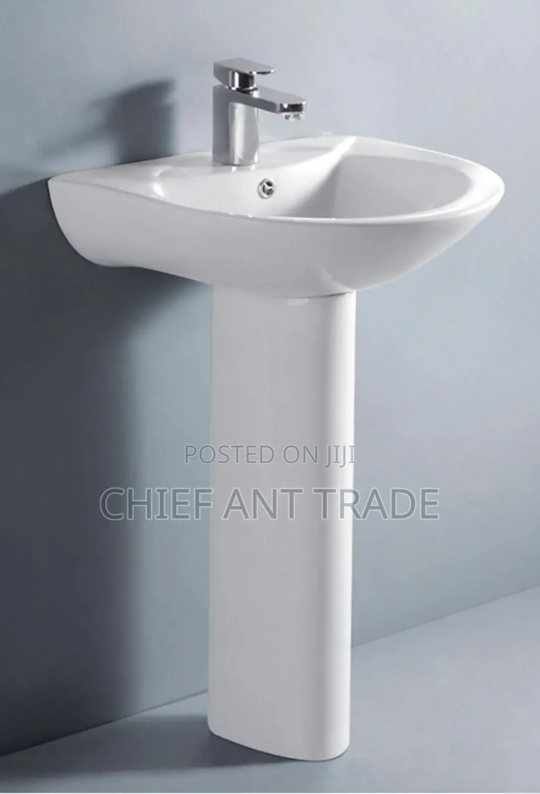 White Pedestal Basin 4002
