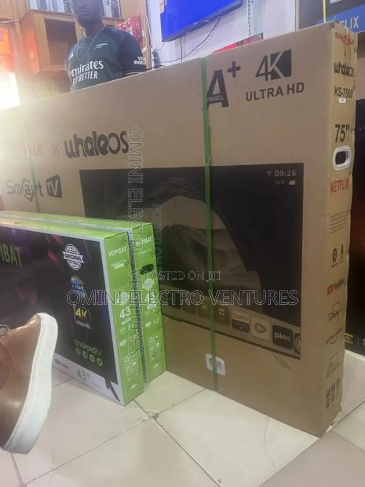 Latest Sunny Walk 75” Smart Uhd Tv Android