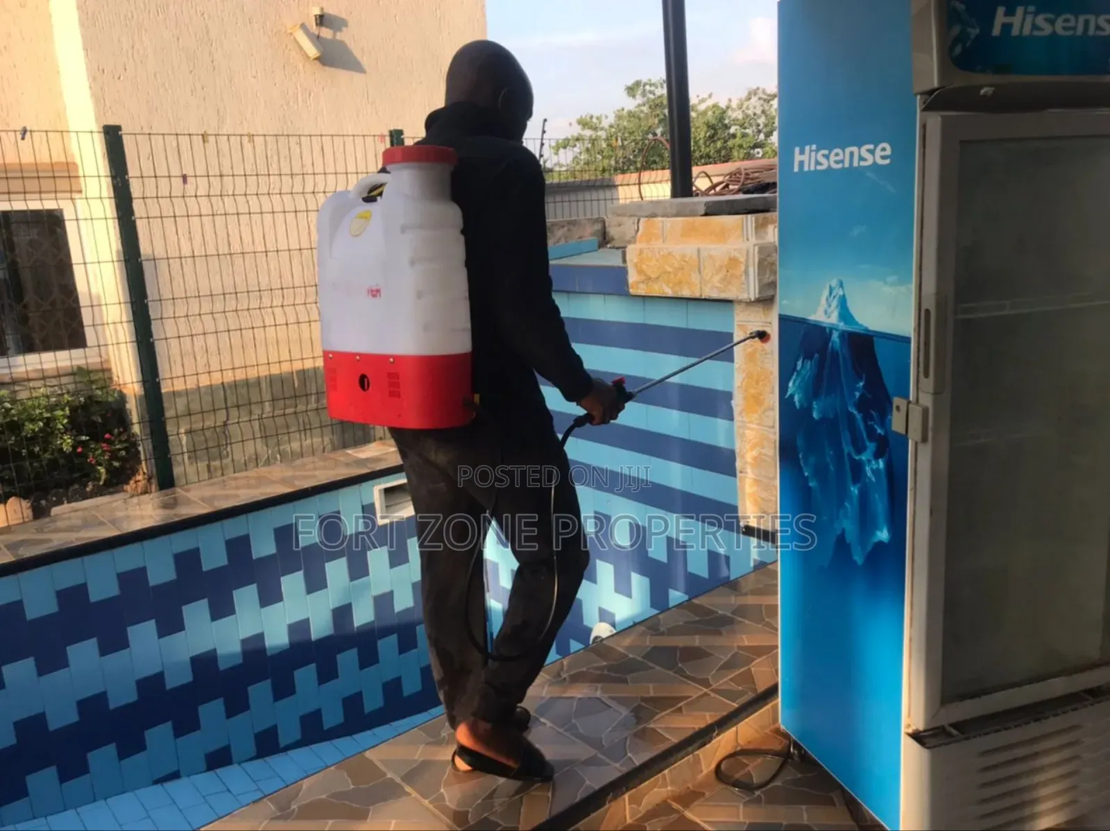 Pool Cleaning and Disinfection With Cleantex