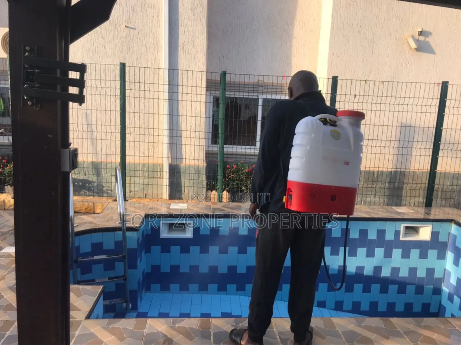 Pool Cleaning and Disinfection With Cleantex