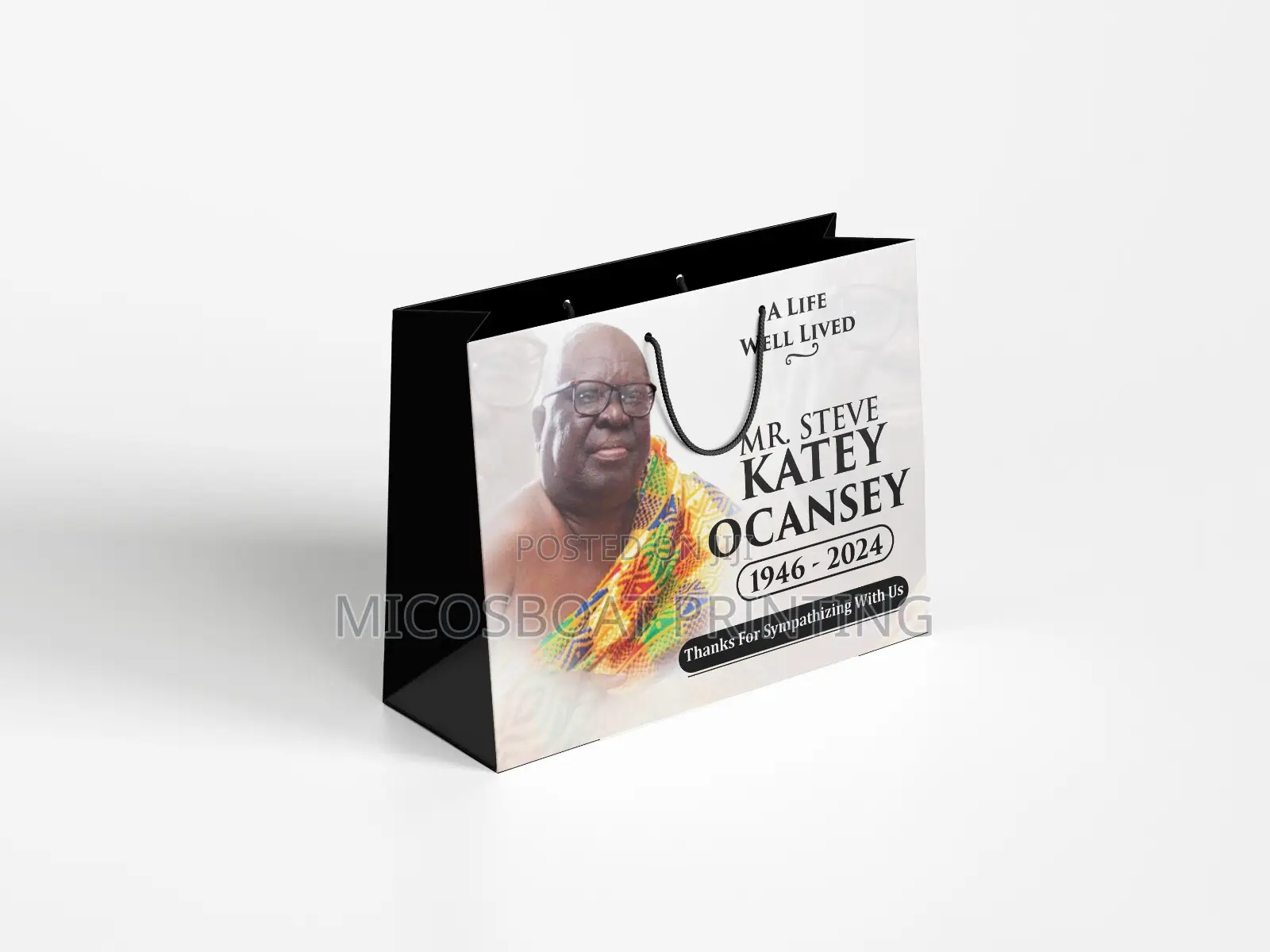 Funeral Paper Bags and Food Box