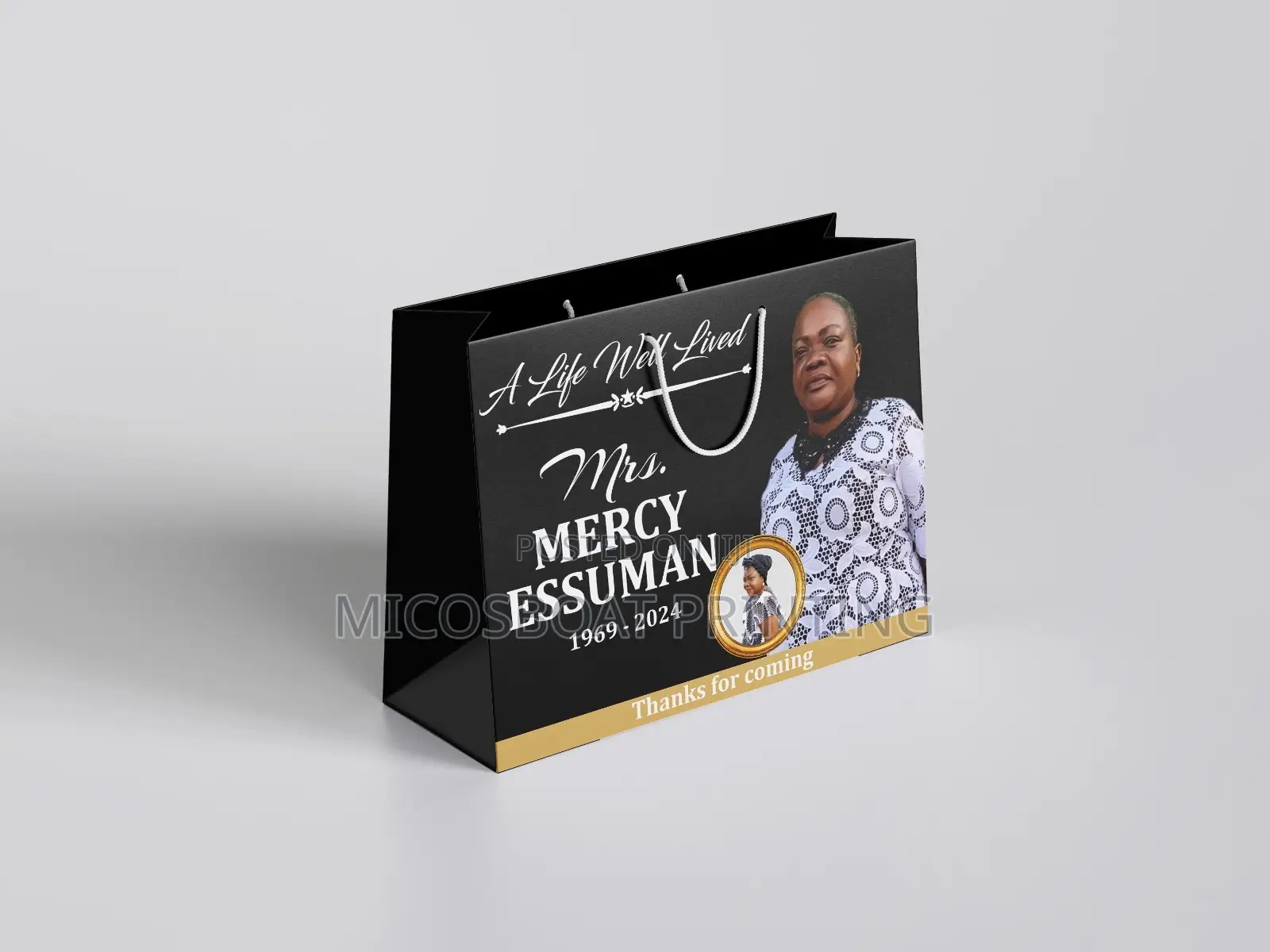 Funeral Paper Bags and Food Box