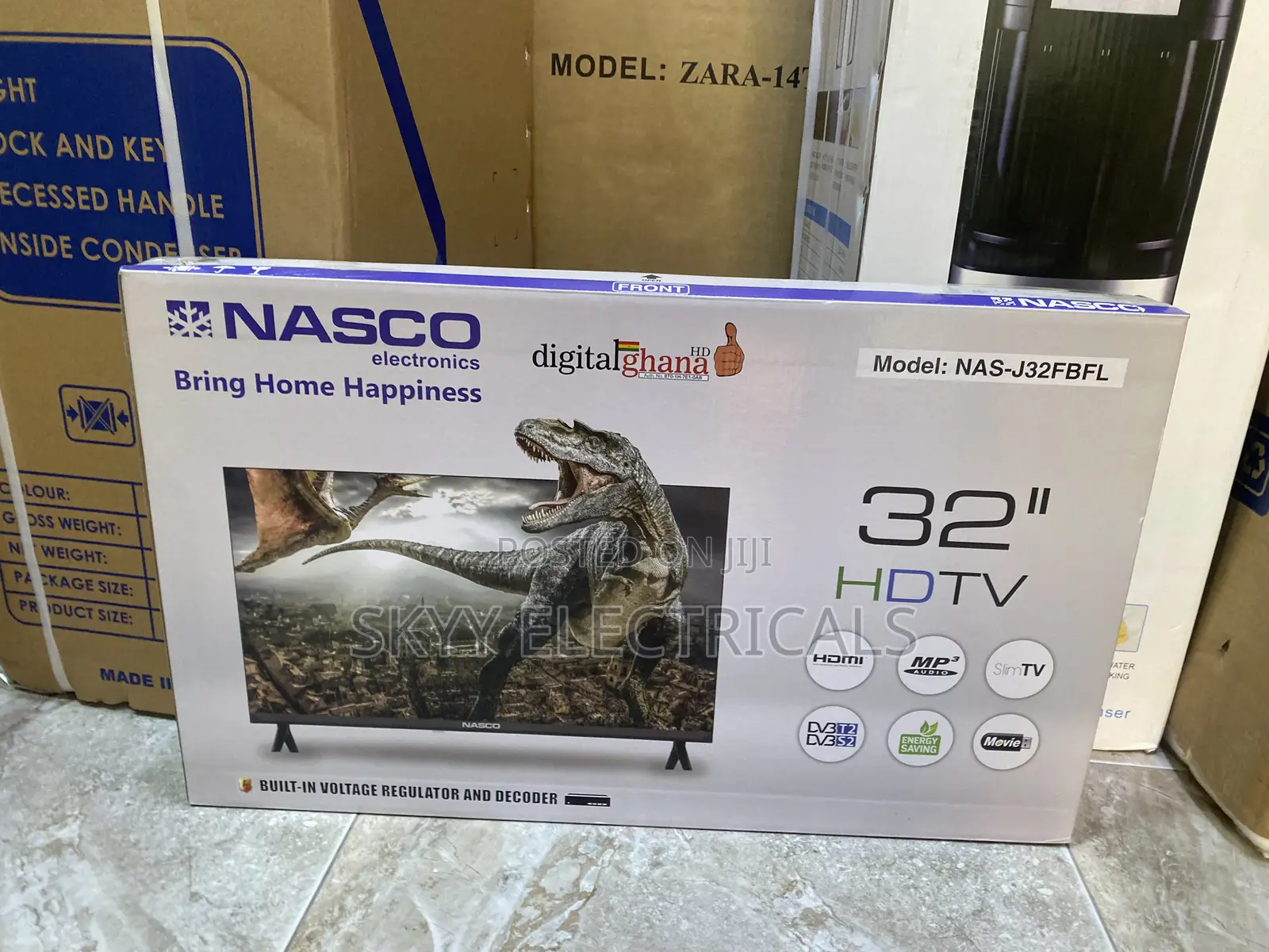 Nasco 32inches Led Hd Digital Satellite Tv