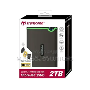 Transcend 2tb Usb 3.1 Portable 25m3 Storejet