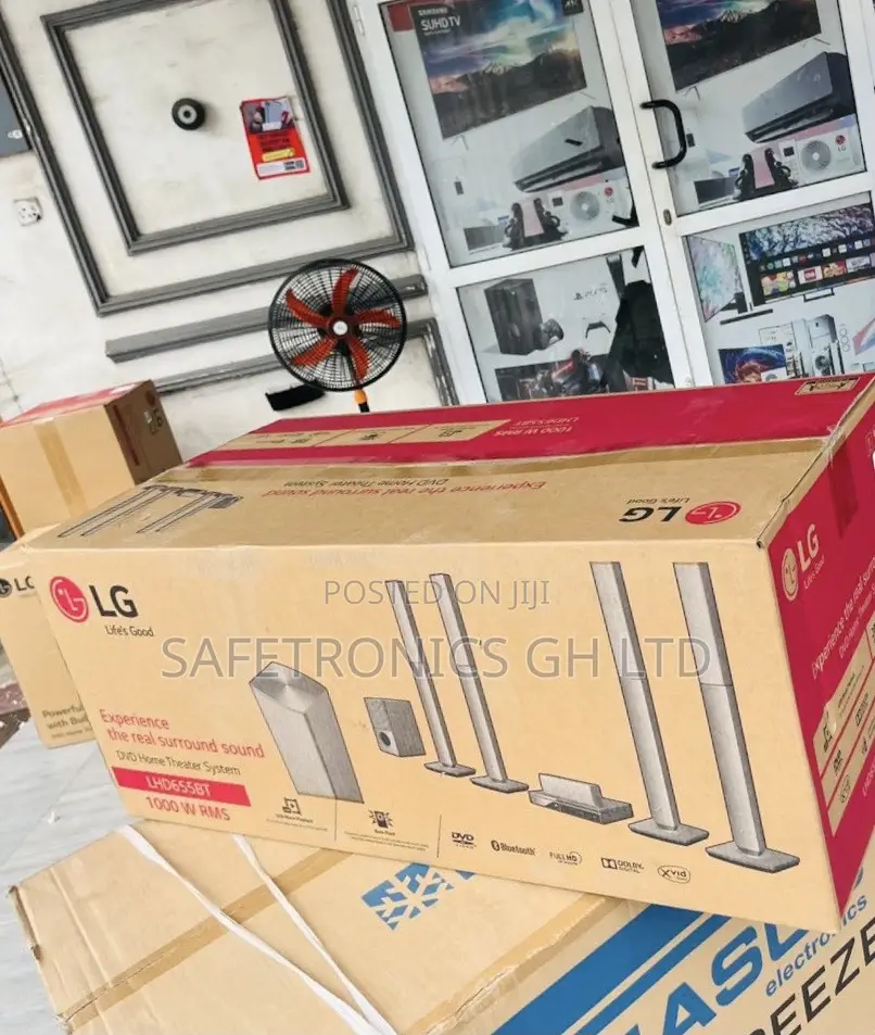 Adorable Black 1000 Watts Lg Bluetooth LHD 655t Soundbar