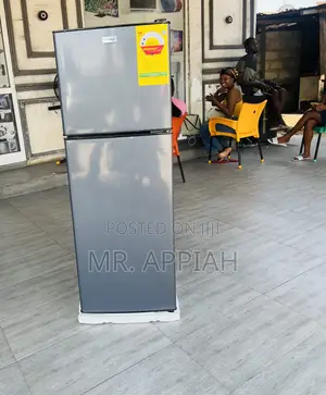 Durable Nasco F2-18fl Double Door Electric Fridge(Gray) 