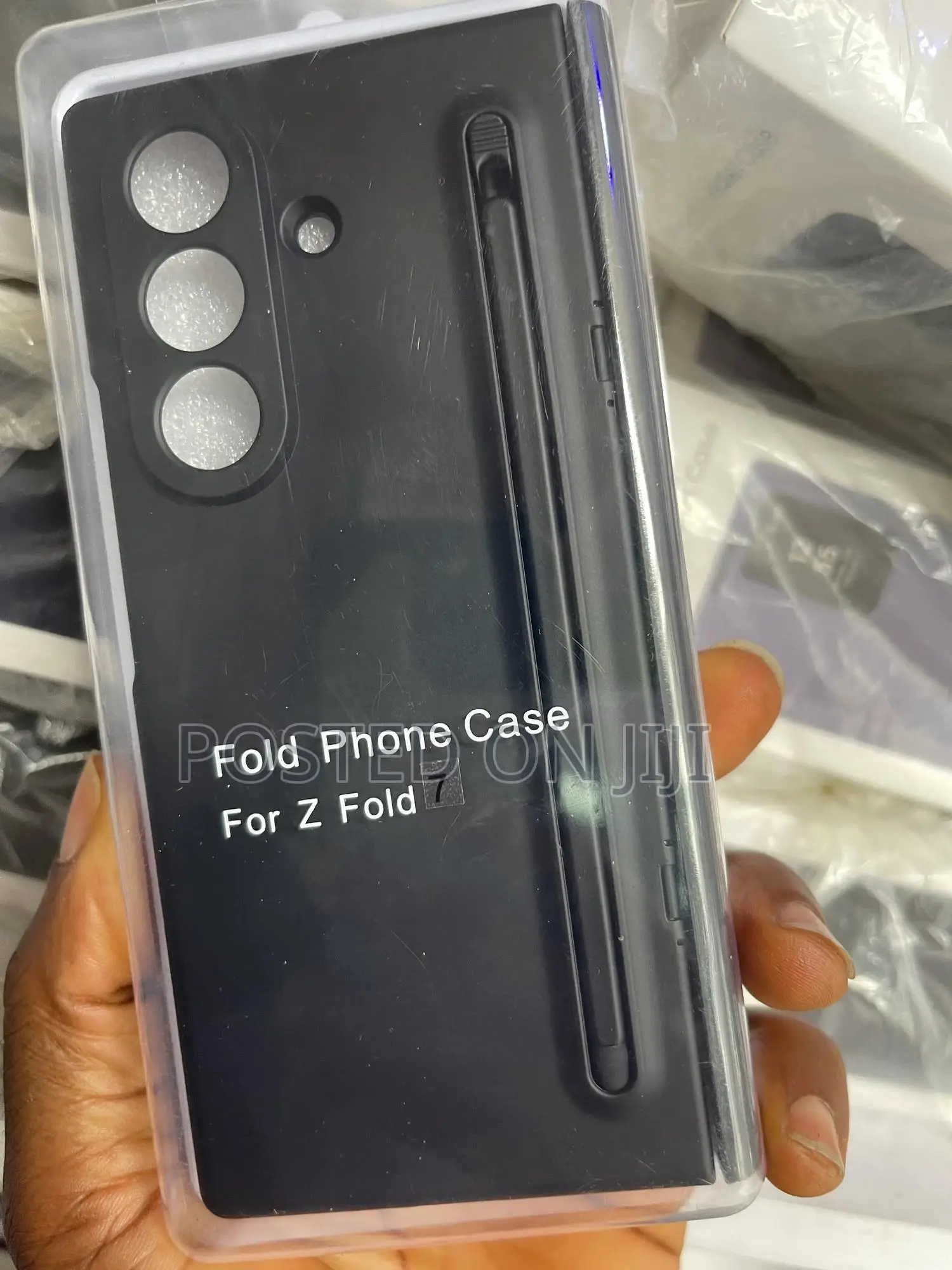 Z Fold 7 Case, With Front Glass & S-pen, & Stand