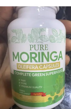 Pure Moringa Capsules Complete Green Superfood