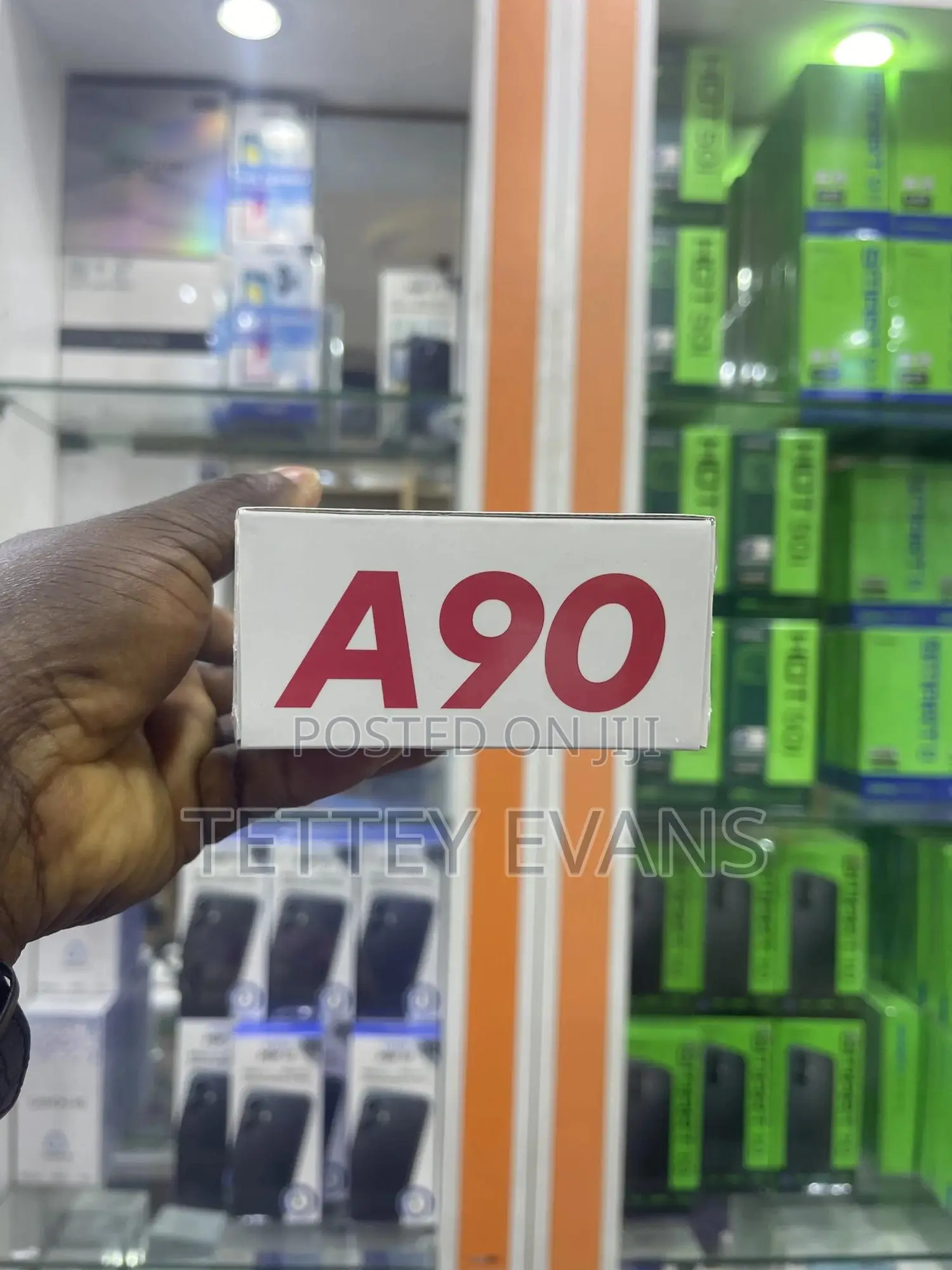 New Itel A90 128 GB Black