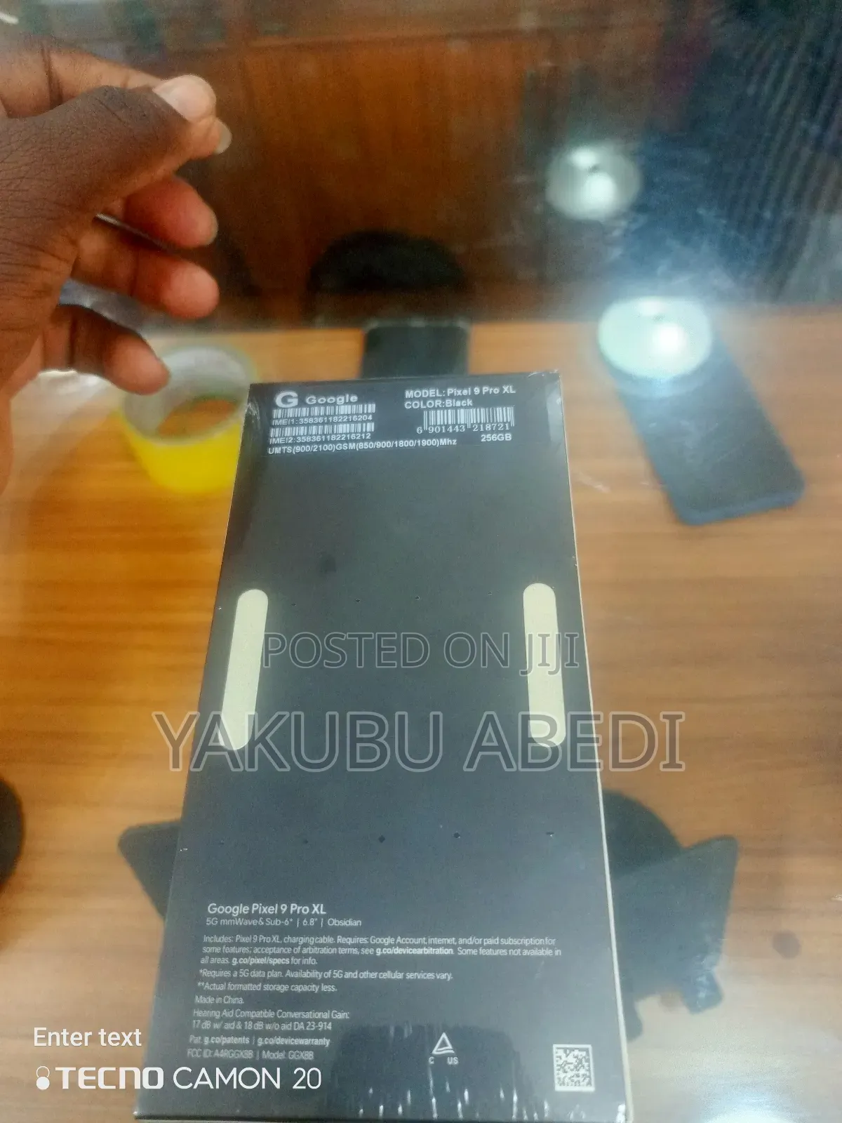 New Google Pixel 9 Pro XL 256 GB Black