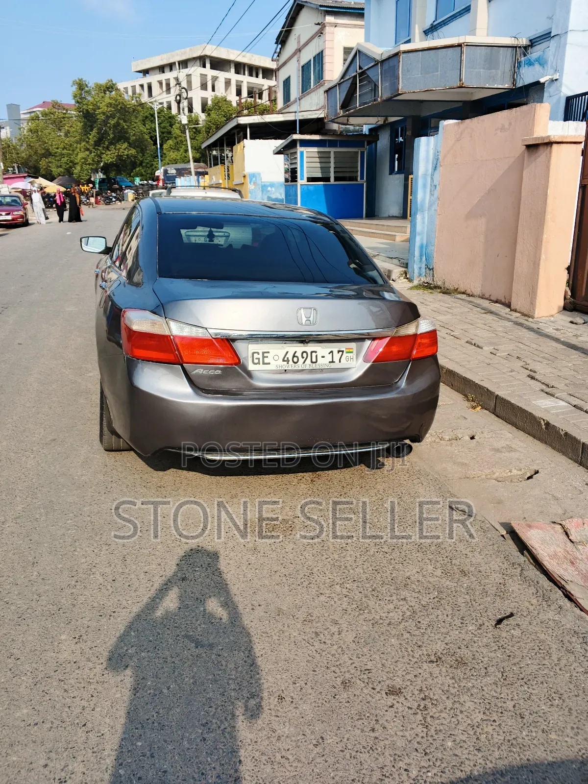 Honda Accord EX 4dr Sedan (2.4L 4cyl CVT) 2014 Gray