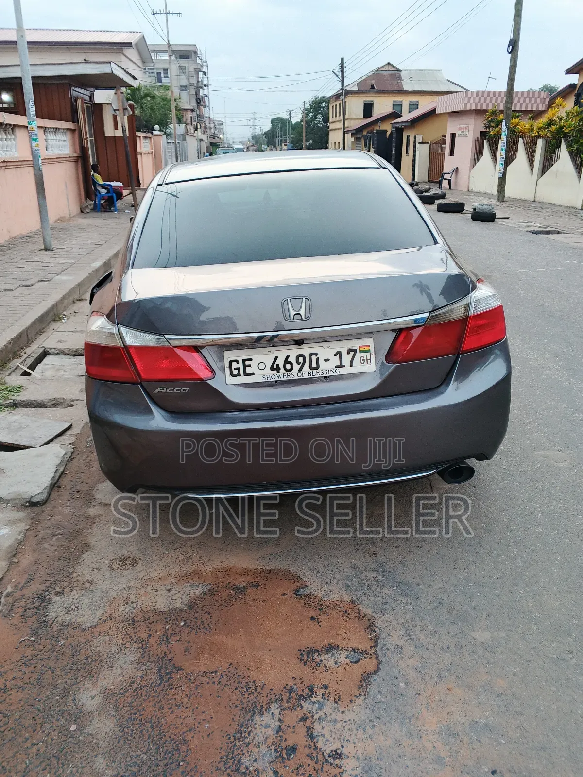 Honda Accord EX 4dr Sedan (2.4L 4cyl CVT) 2014 Gray
