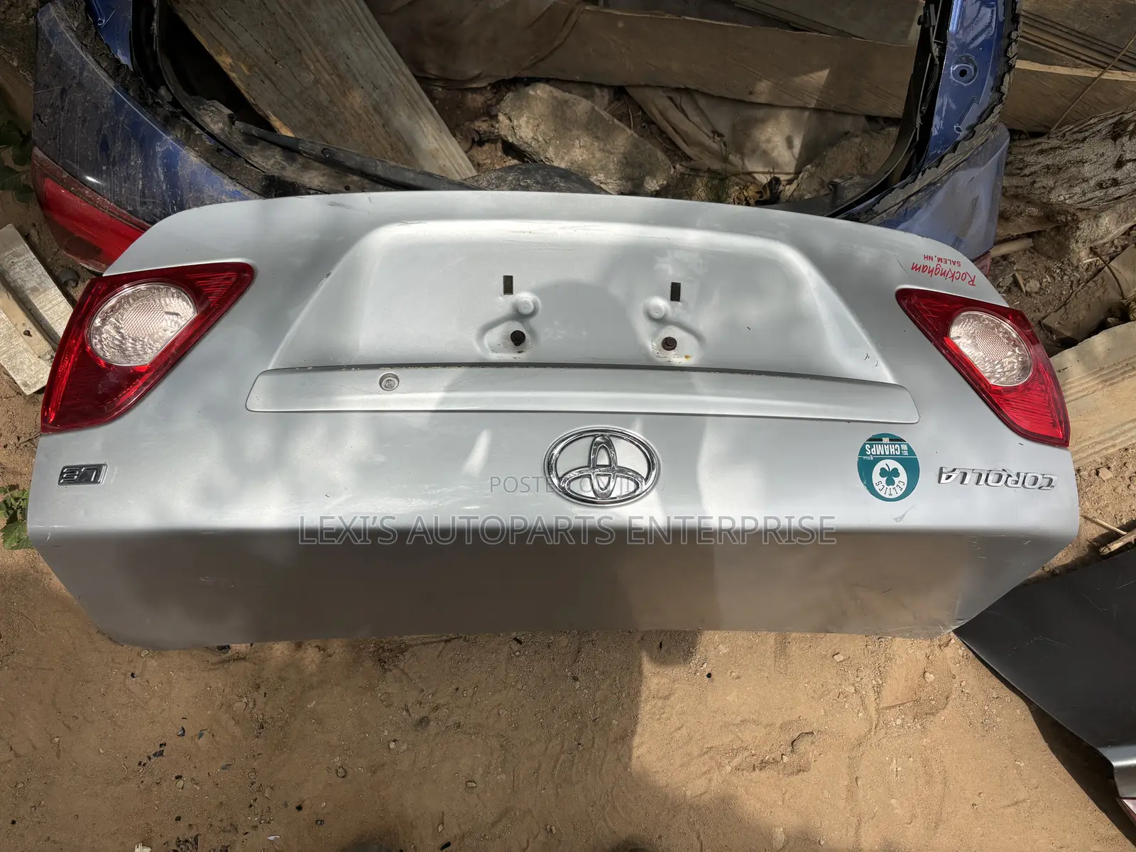 Toyota Corolla 2009,2010 Boots /Tailgate Available