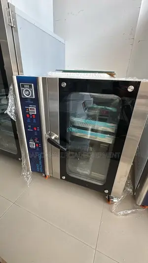 5 Tray Gas Convection Baking Oven Steam