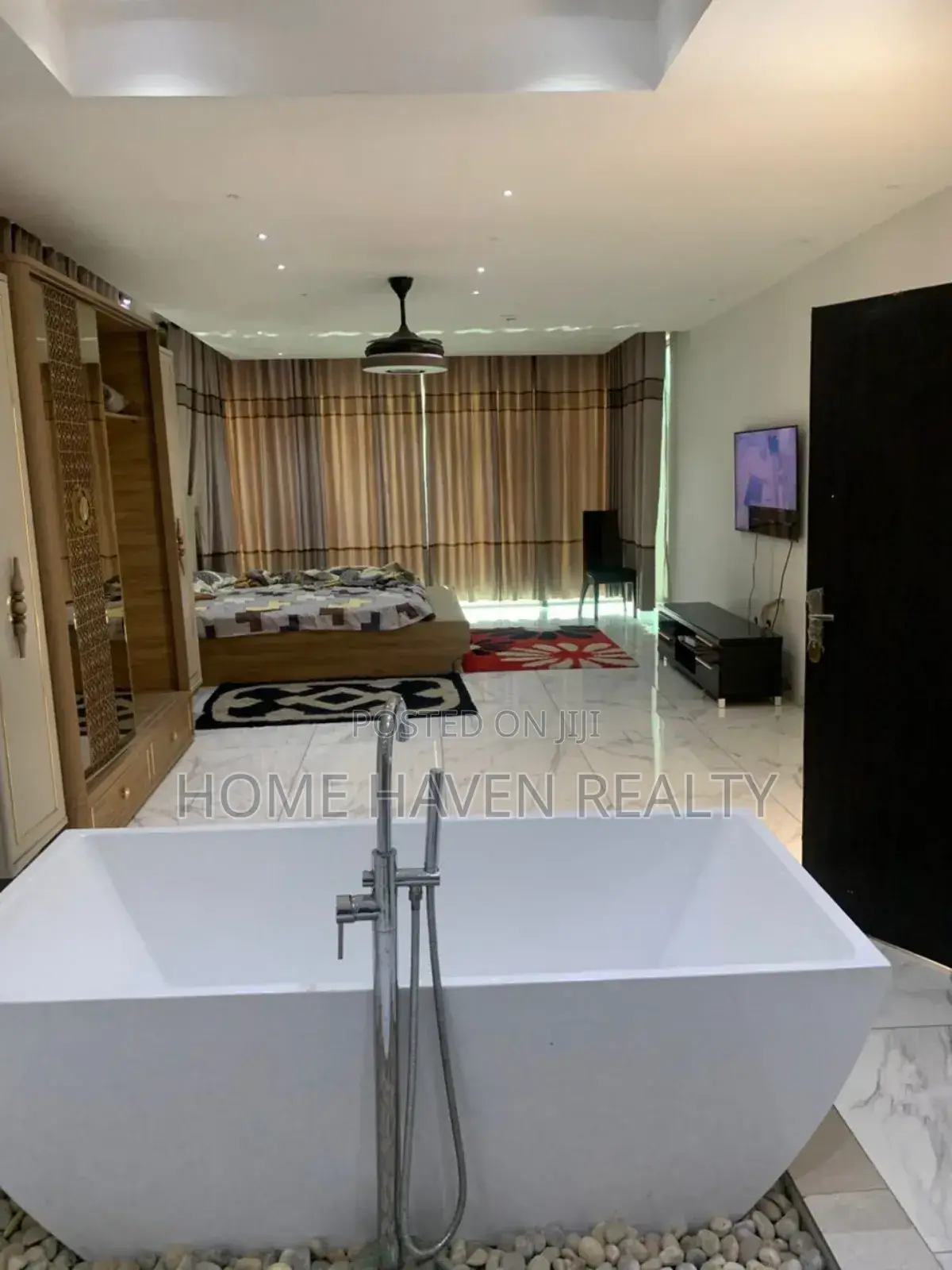 Furnished 3bdrm House in Hills, East Legon for rent