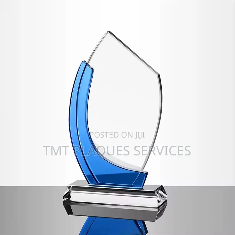 All Glass Award Plaque
