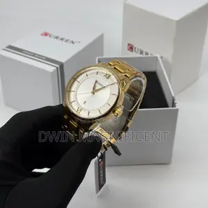 Curren Luxury Gold Watch for Men – Timeless Elegance
