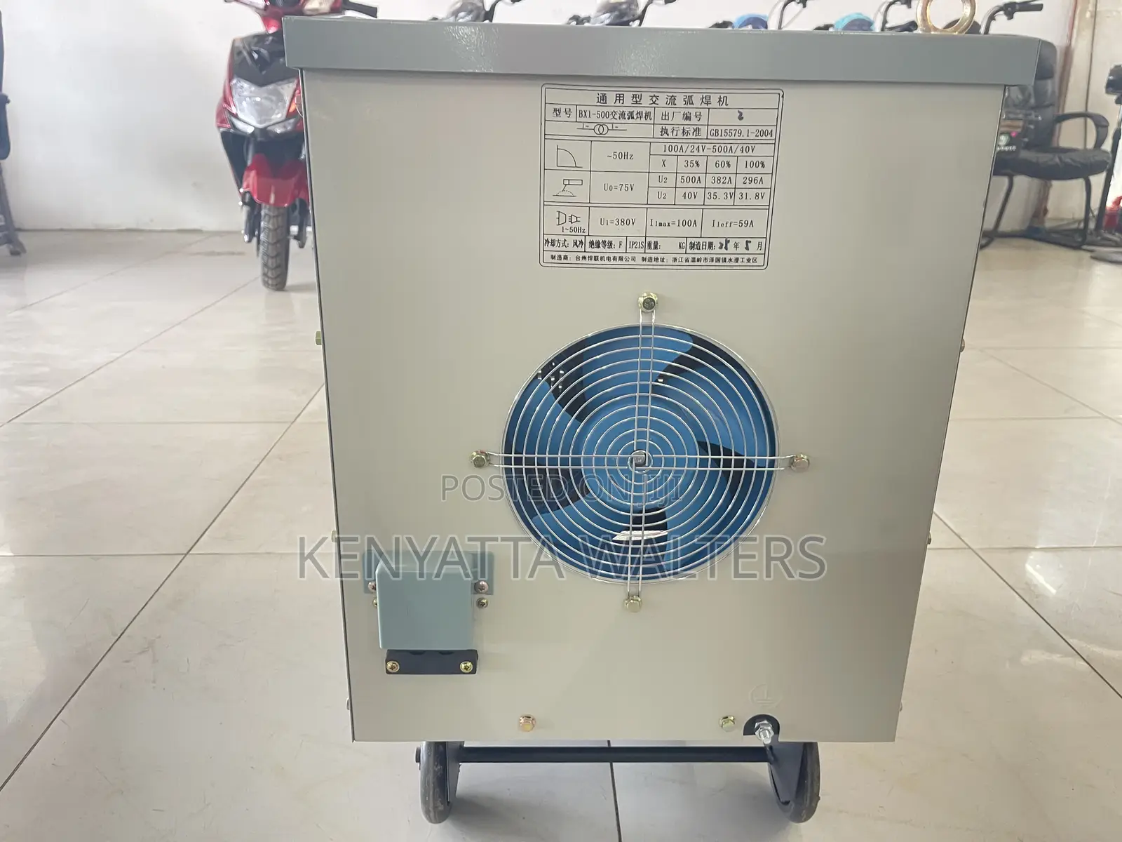 Industry Grade Bx1-500 Ac Arc Welding Machine 380v
