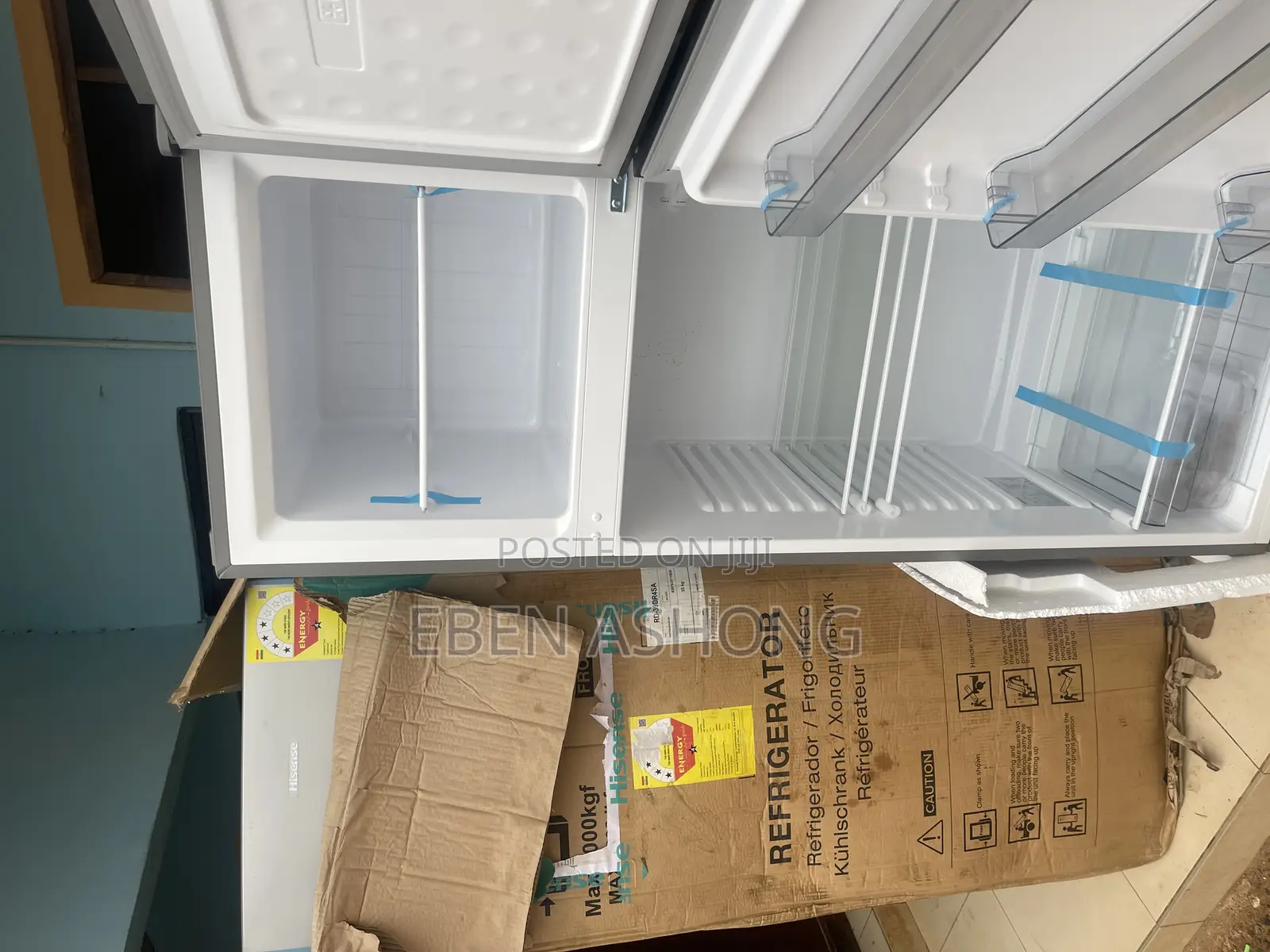 Hisense 268 Double Doors Fridge