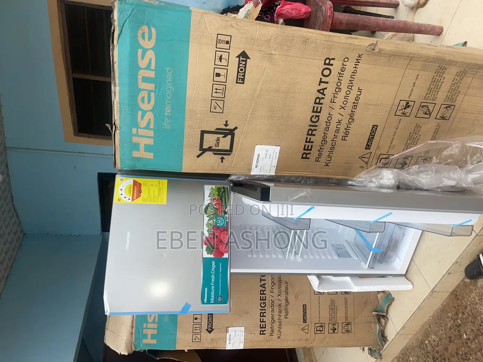 Hisense 268 Double Doors Fridge