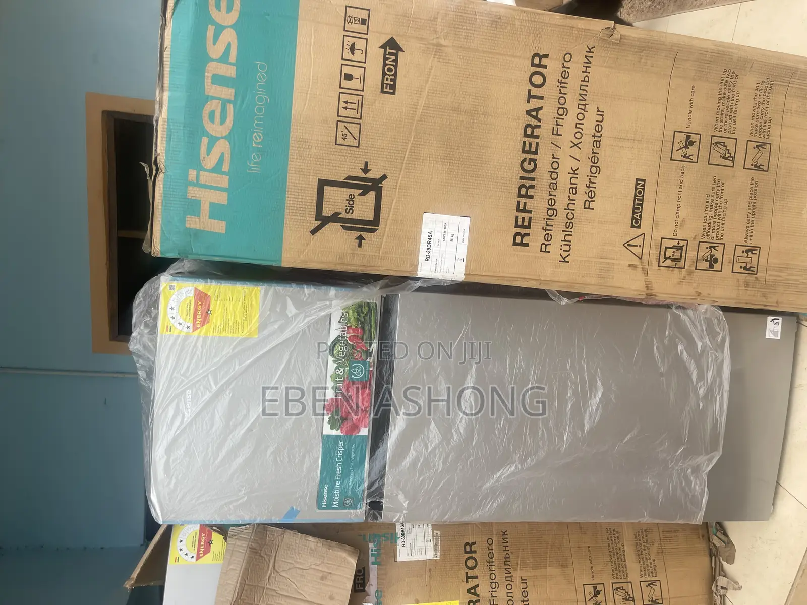Hisense 268 Double Doors Fridge