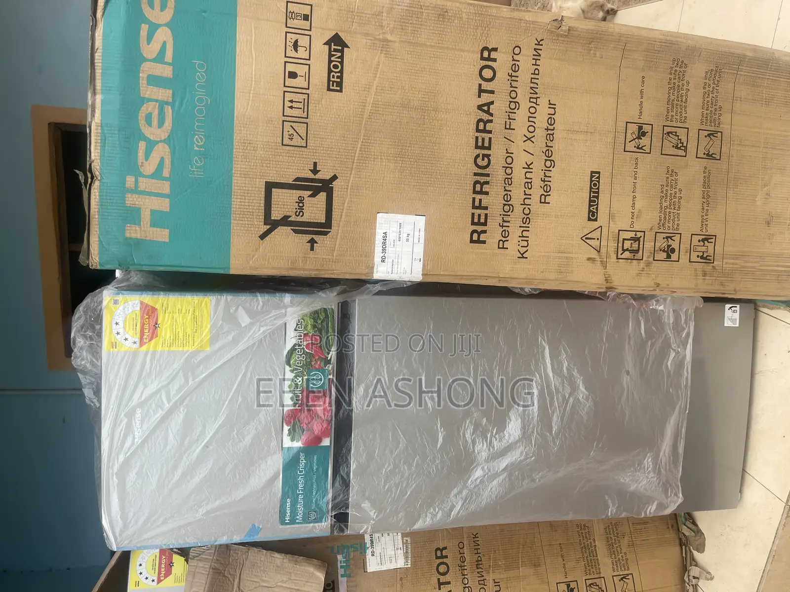 Hisense 268 Double Doors Fridge
