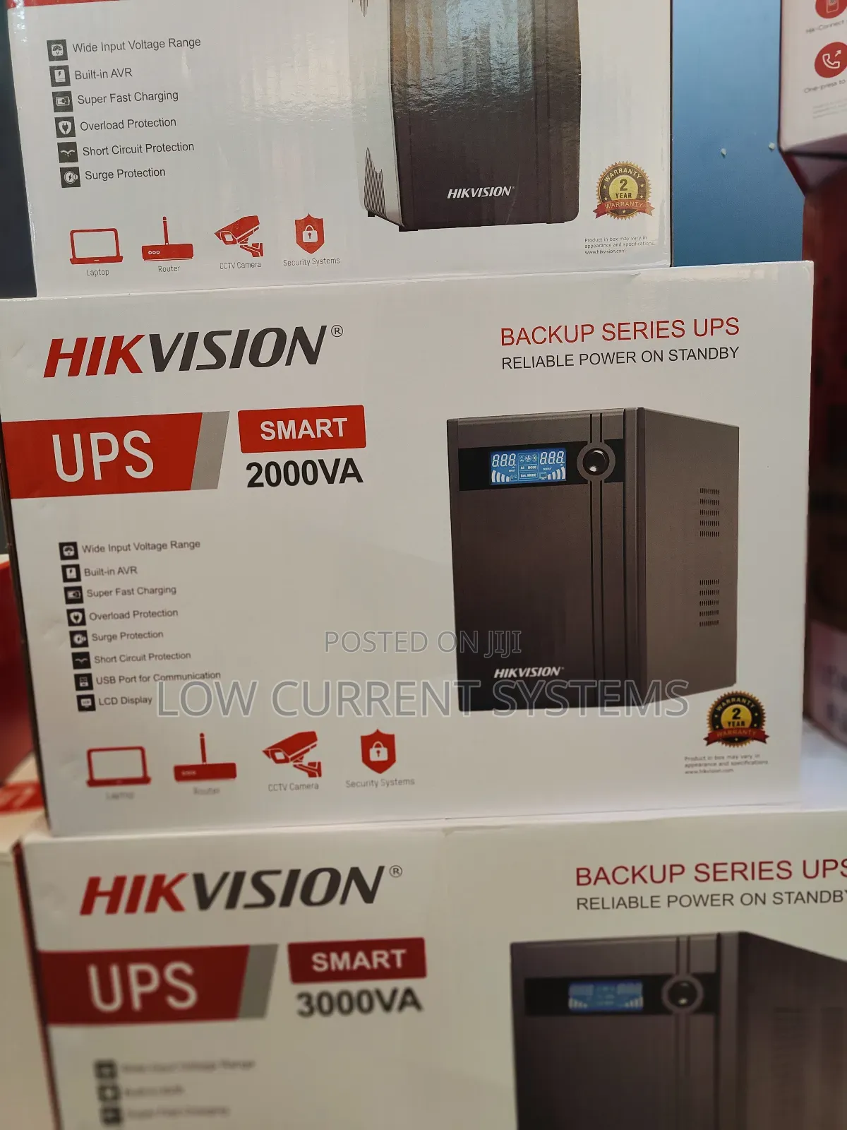 Hikvision 2000va Ups 2kva Smart Power Backup